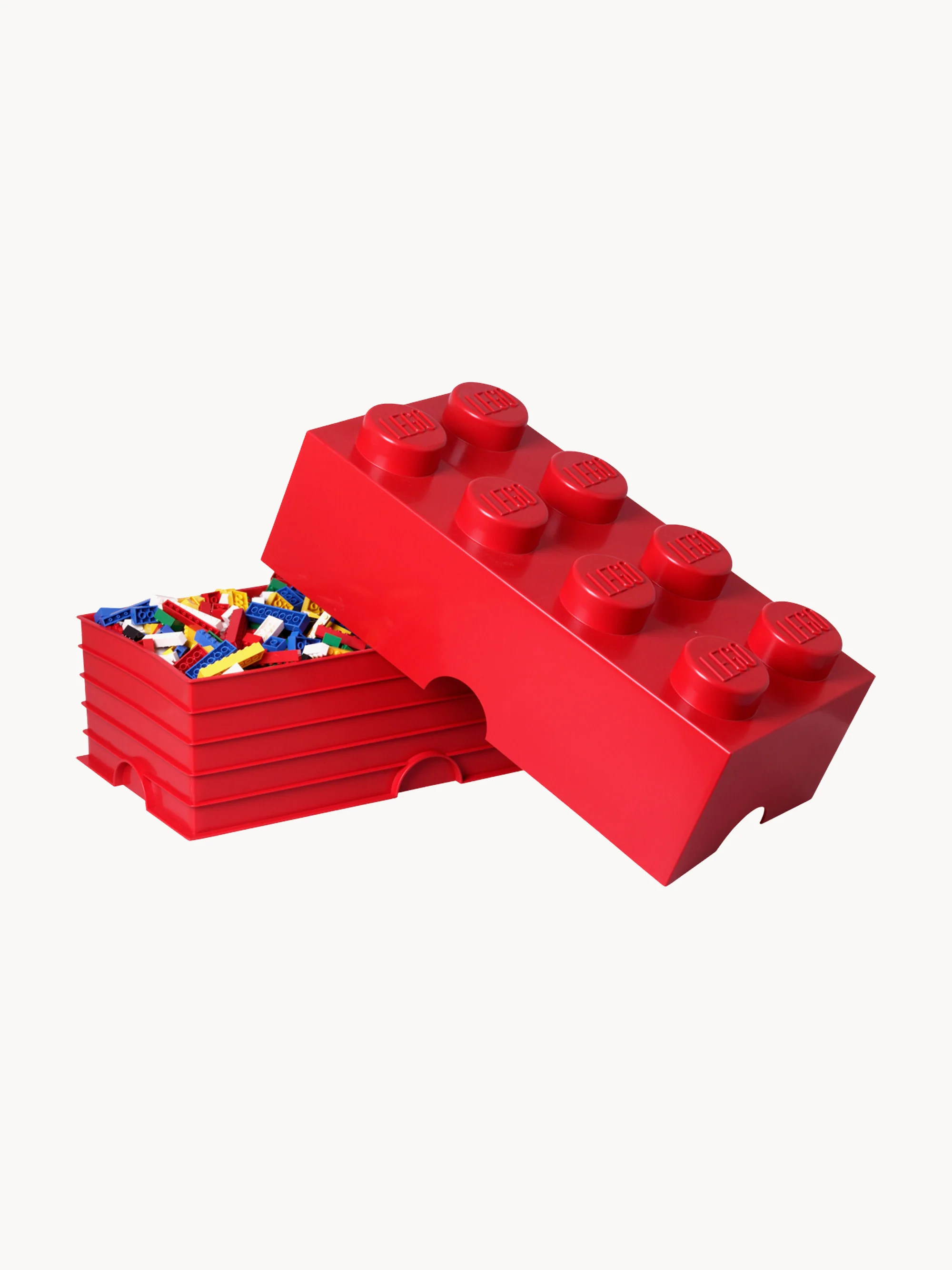 Kinderen LEGO® opbergdoos Brick met 8 knoppen