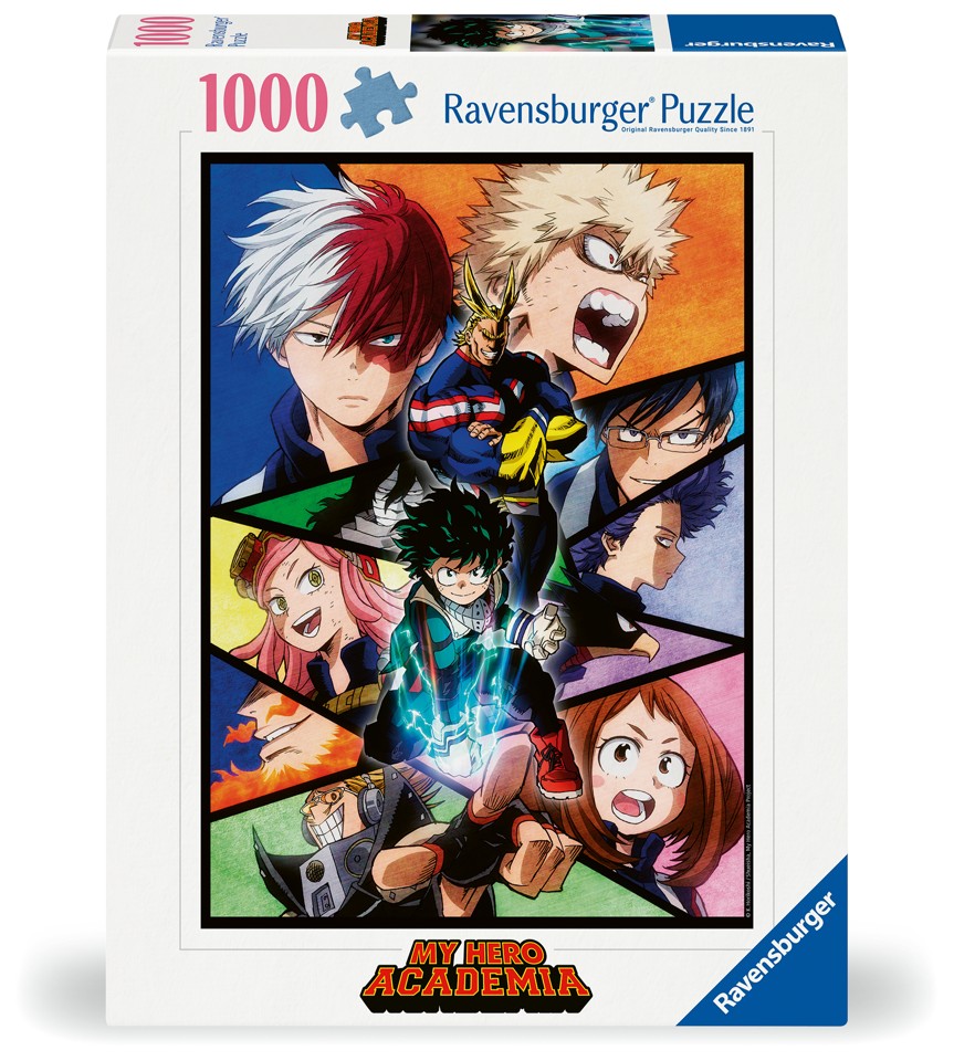 Ravensburger - Puslespil My Hero Academia 1000 brikker