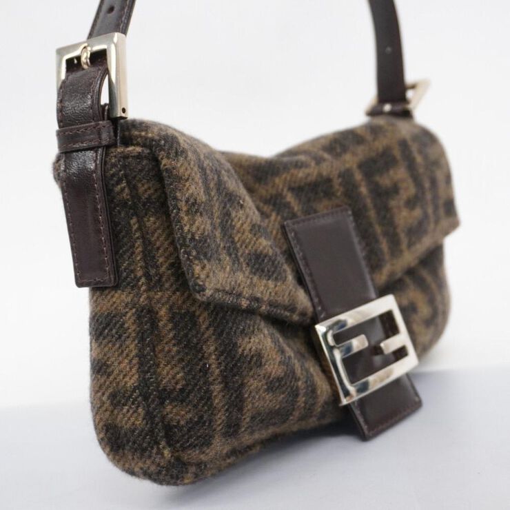 Fendi Vintage Fendi Handbag Brown
