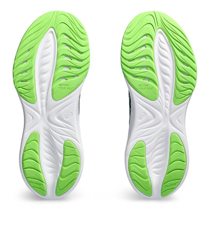 ASICS GEL-CUMULUS 25 GS 1014A312 BLACK-ELECTRIC-LIME
