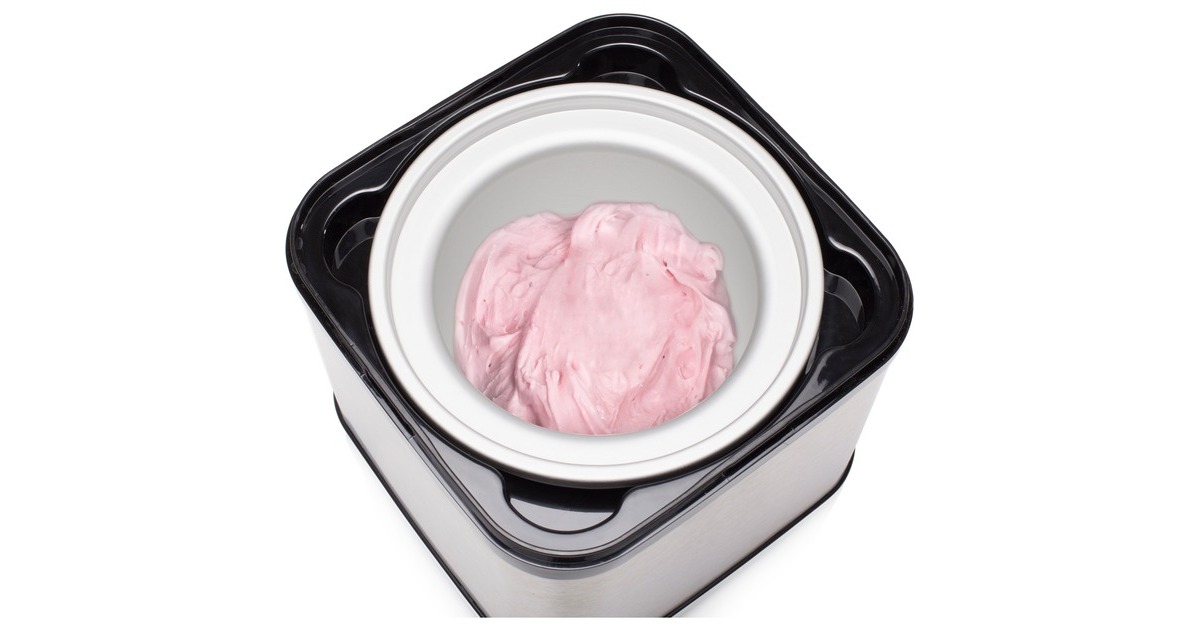 Princess282605 Ice Cream Maker ijsmachine  (Roestvrij staal/zwart, 1,5 liter)