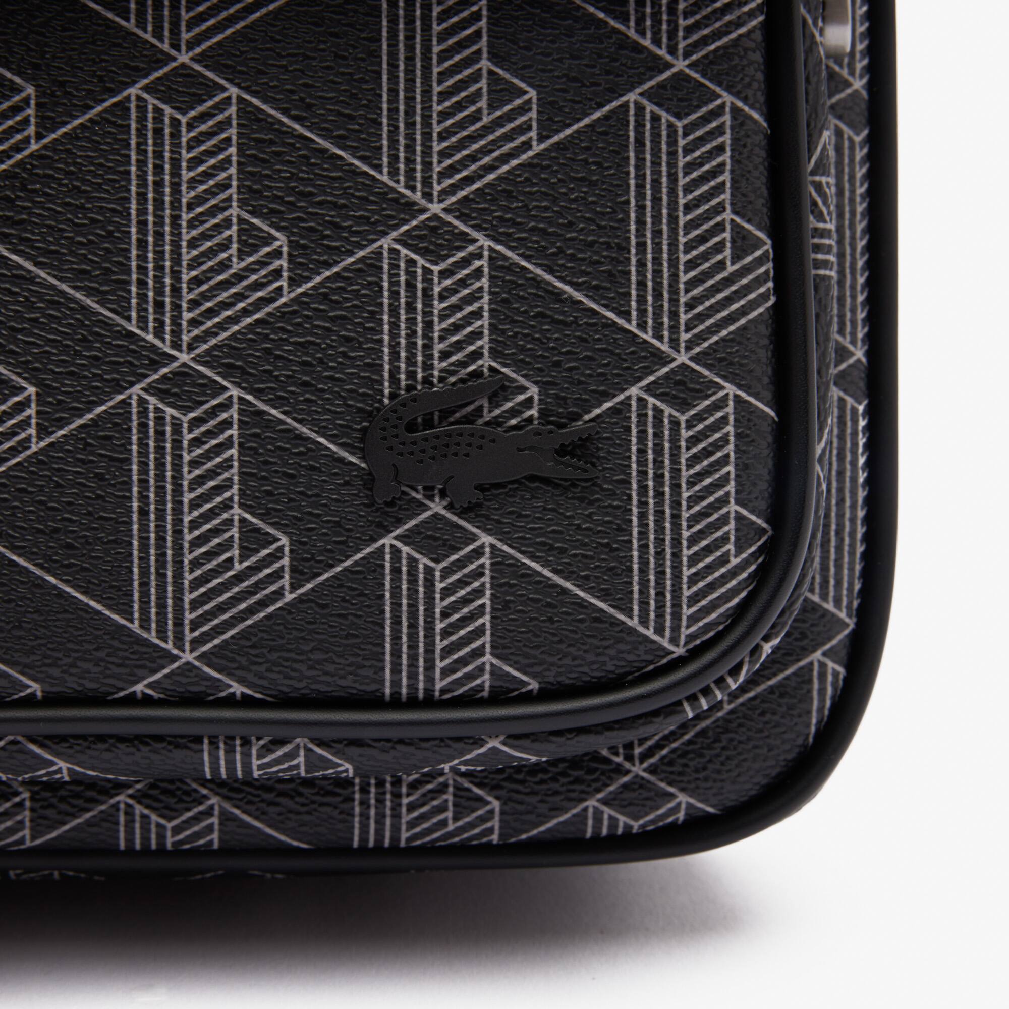 The Blend Beutel mit Klappverschluss und Monogramm Umhängetaschen & Gürteltaschen - Schwarz - Lacoste - Herren