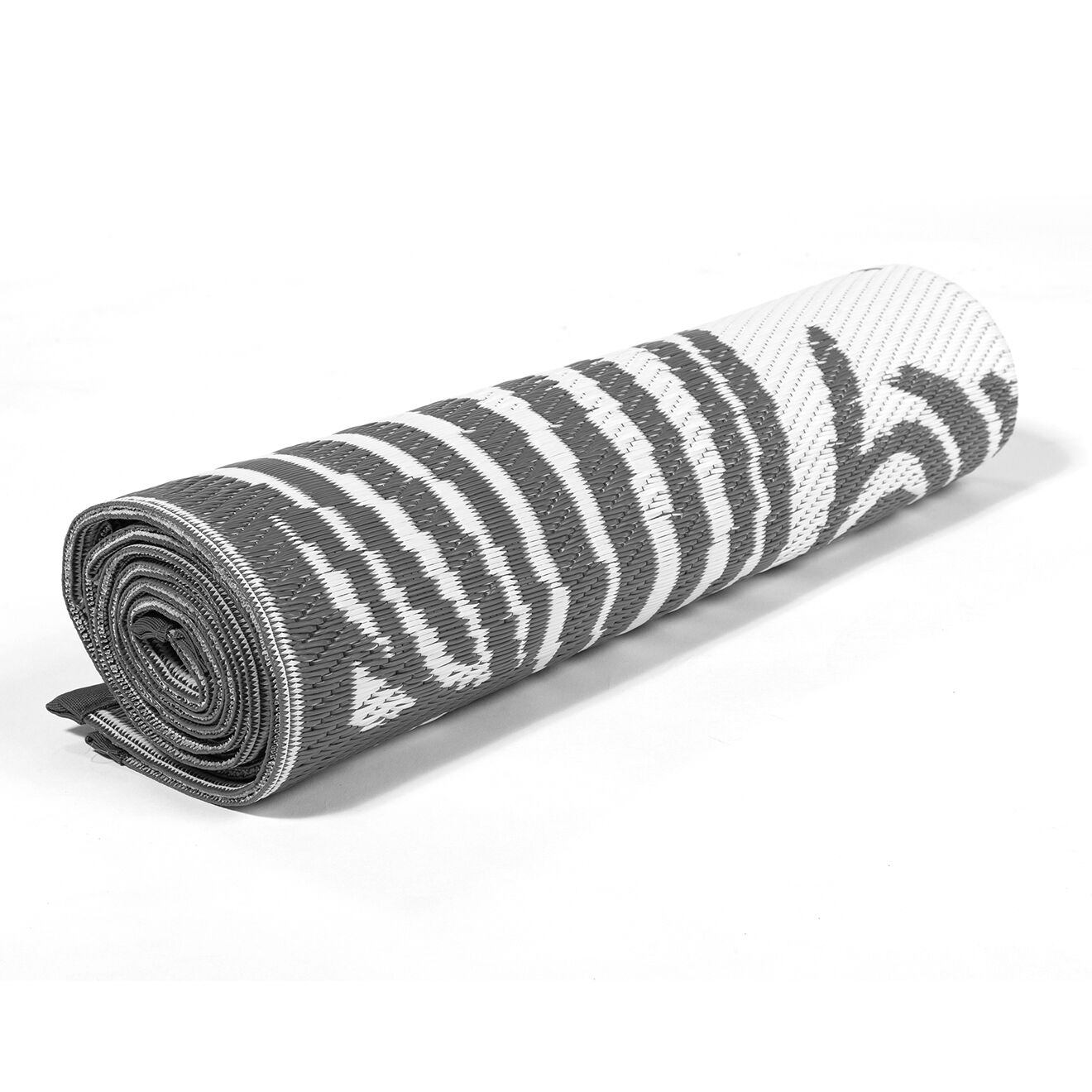 Pratik Garden Tapis extérieur hawai gris - 160x240 cm