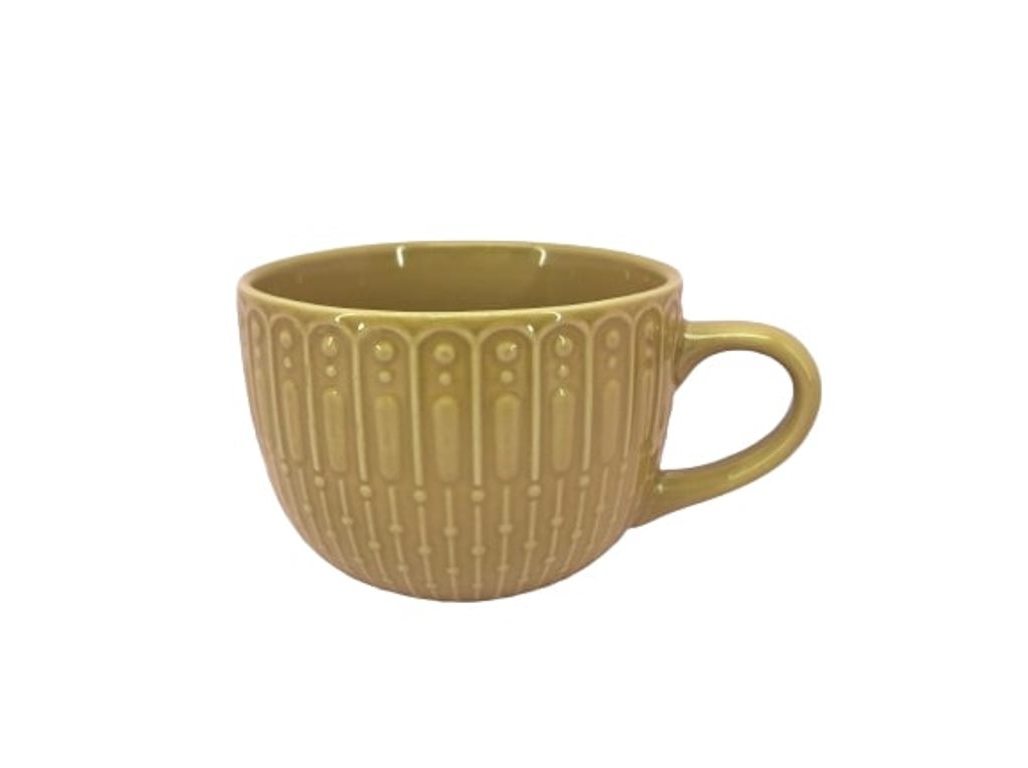 CANECA AMARELA ACTUEL GRÊS RECICLADO 52CL
