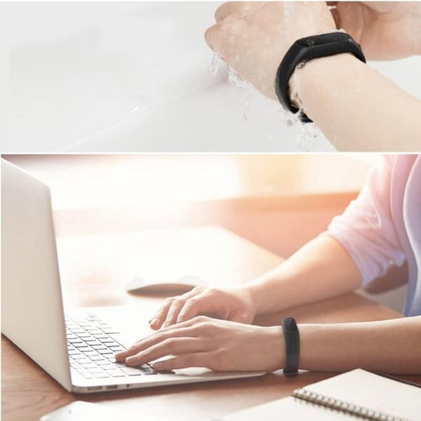 2-Pak - Xiaomi Mi Band 5/6 - Silikonarmbånd