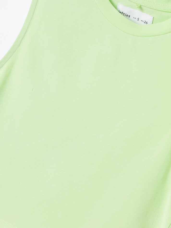 Blusa sem mangas - Verde claro