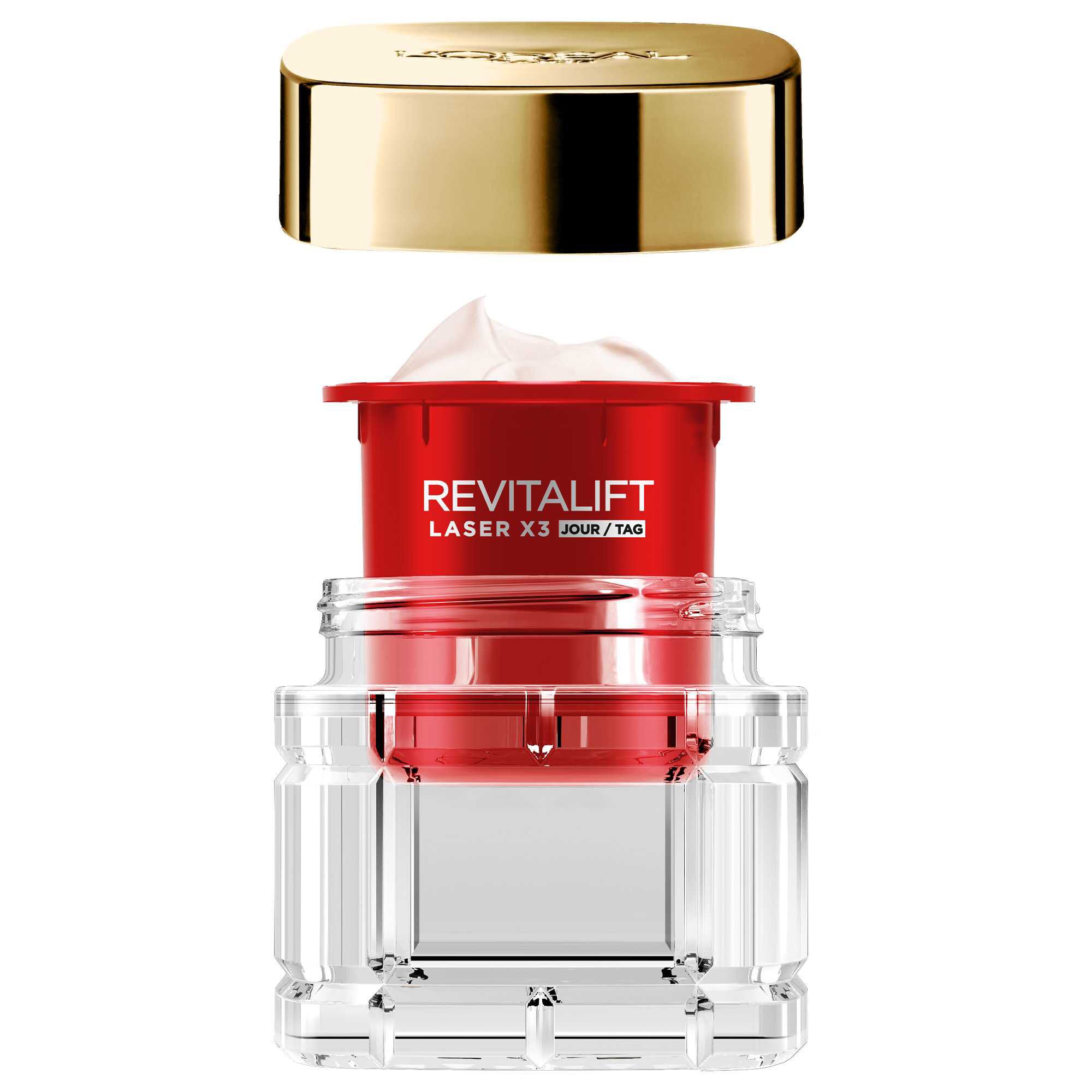 Revitalift Laser - Kit de découverte Lot de 2 Crèmes Rechargeable Anti-Âge - L'Oréal Paris