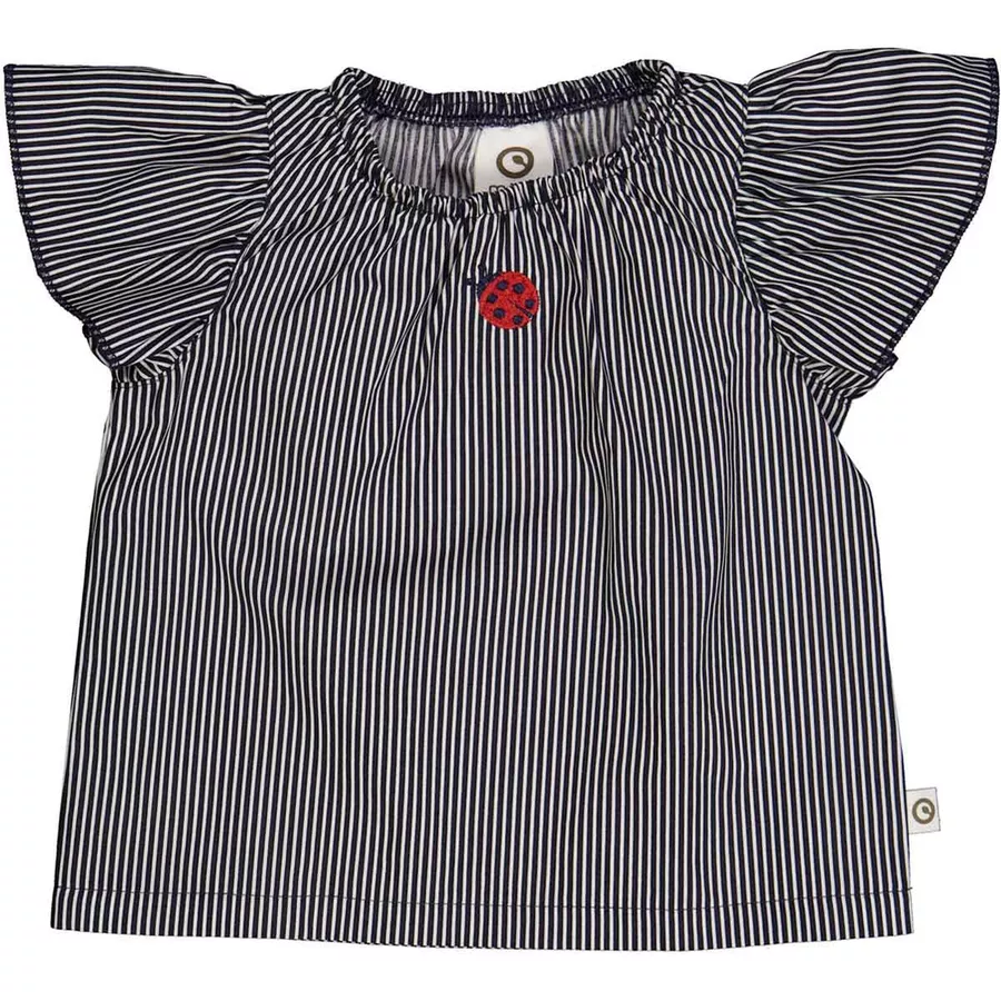 Müsli Babyshirt creamblue
