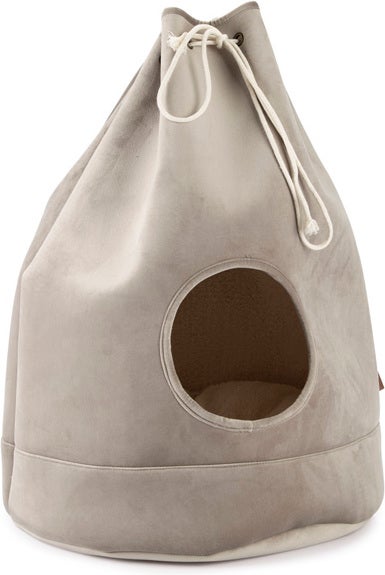 Designed by Lotte kattenmand Vilar grijs D 45 H 60 cm