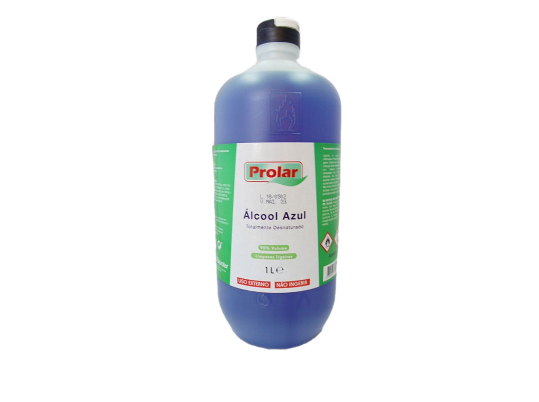 ÁLCOOL AZUL PROLAR 1L