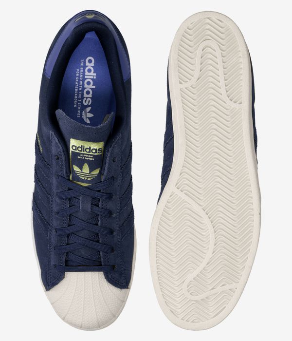 adidas Skateboarding Superstar ADV Schuh (team royal blue gold melange)