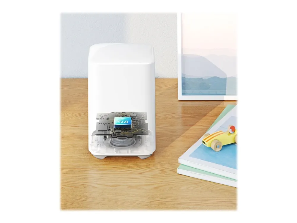Eufy eufyCam 2 Pro - Netværksovervågningskamera - udendørs, indendørs - vejrbestandig - farve (Dag/nat) - audio - trådløs - WiFi - med Eufy HomeBase 2 (pakke med 3)