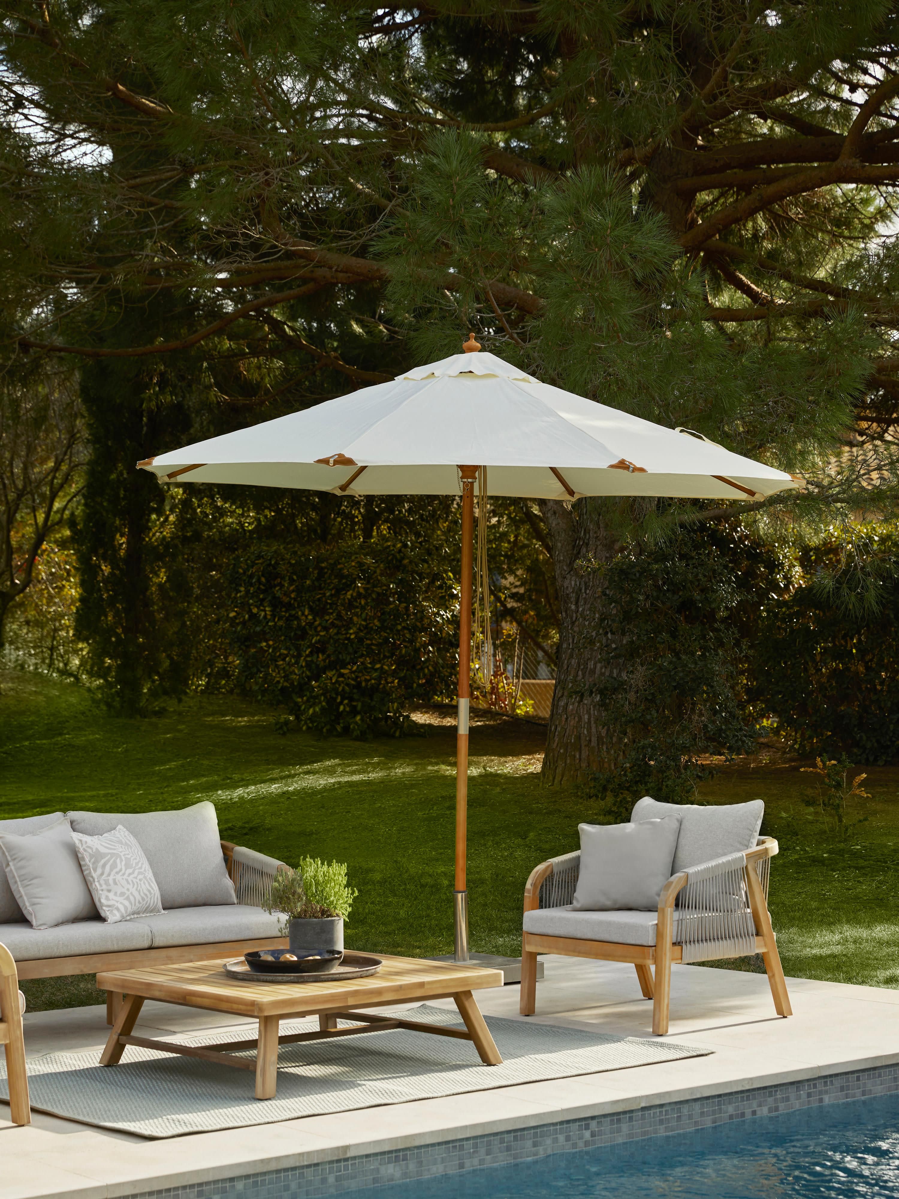 Tuin loungeset Lu van acaciahout, 4-delig