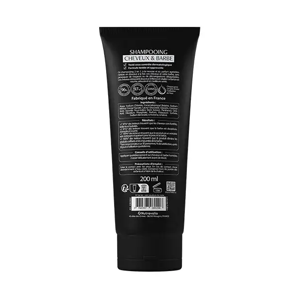 Shampoo Luxéol para Cabelo e Barba