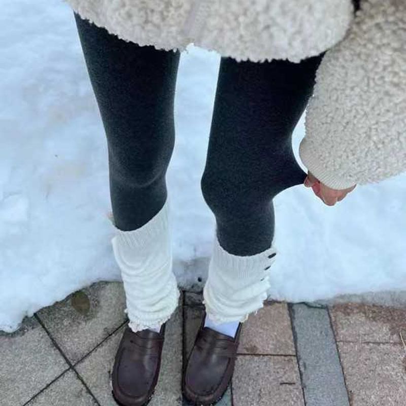 Everose - Hoge taille effen cropped legging