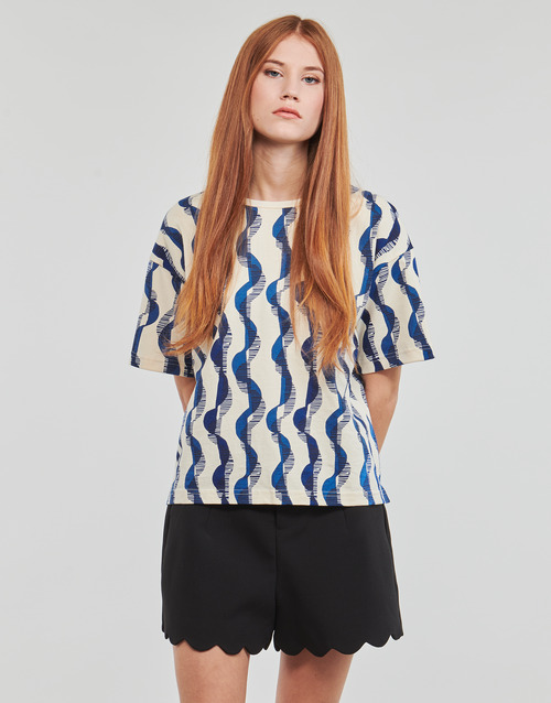 Petit Bateau - MC COL ROND - Multicolore