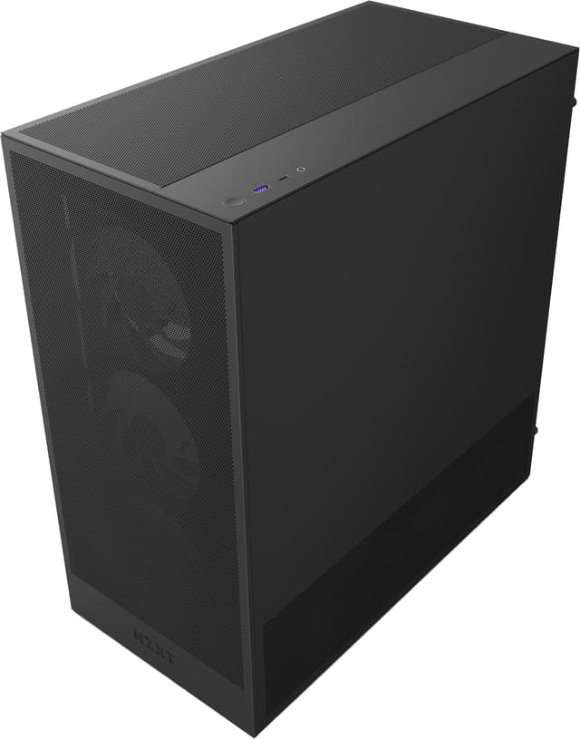 NZXT H5 Flow RGB 2024 PC-kabinet (sort)