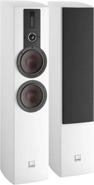 Epicon 6 Blanc satin (la paire) Enceintes colonne