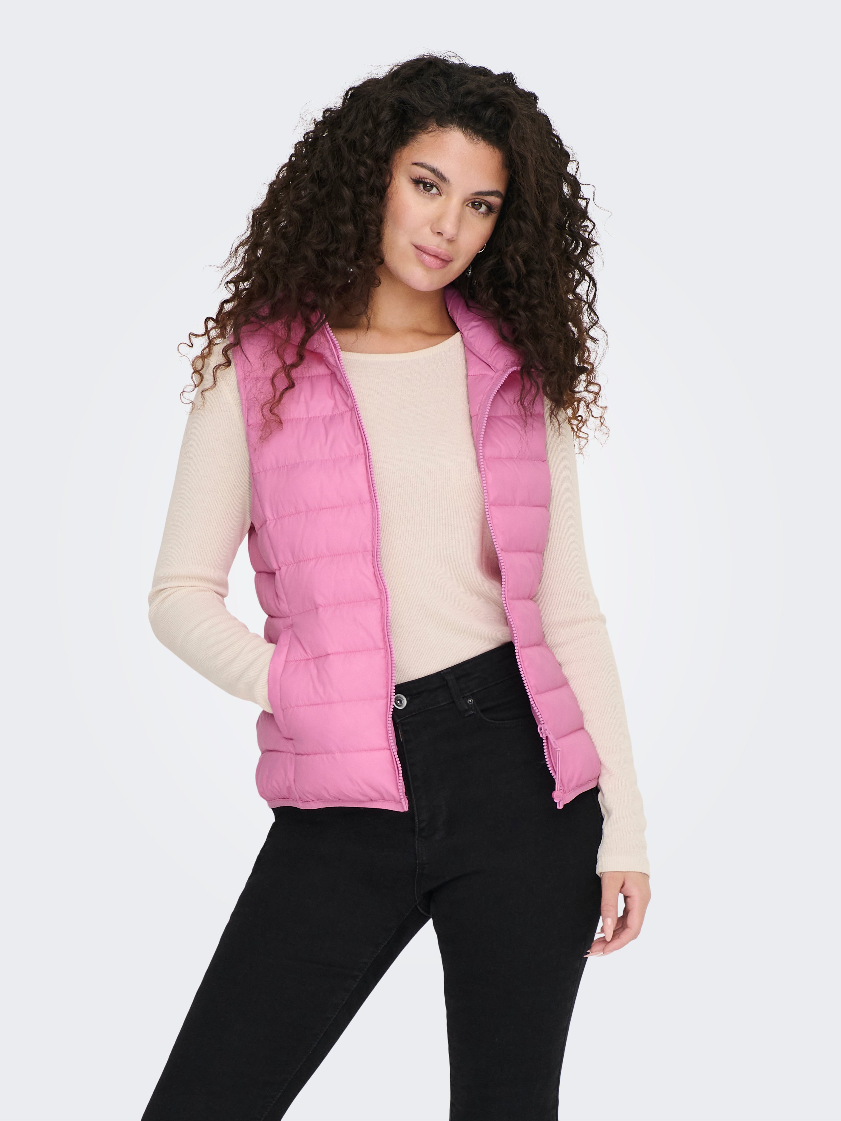 ONLNEWTAHOE Steppweste Fuchsia Pink