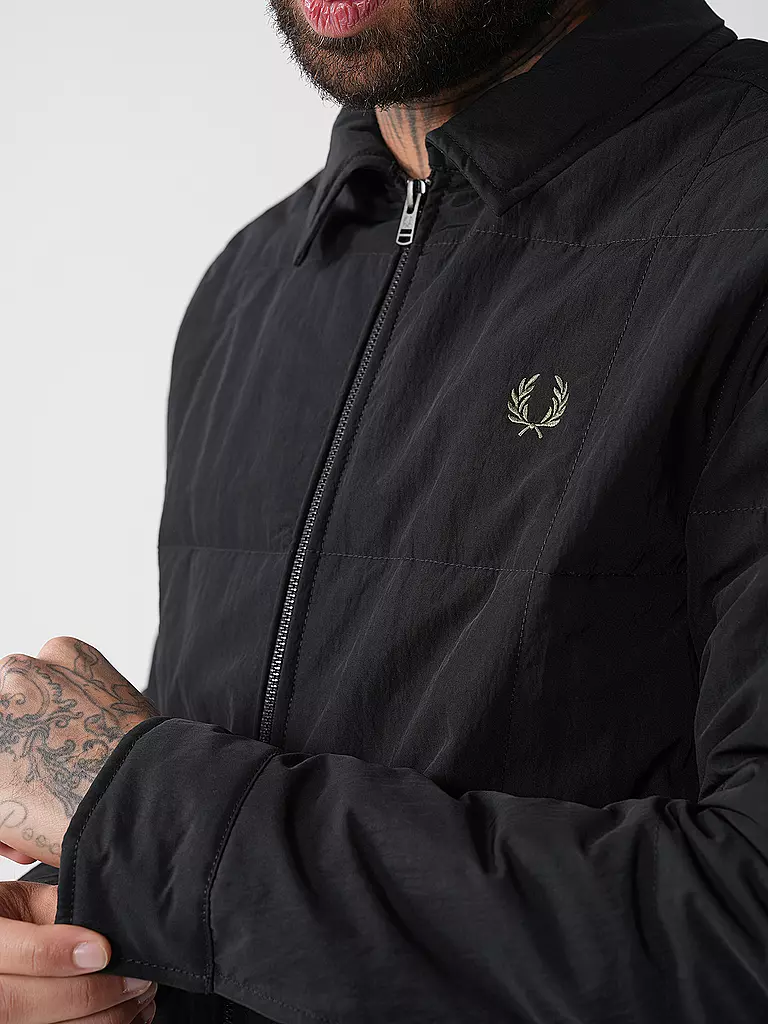 FRED PERRY Blouson schwarz