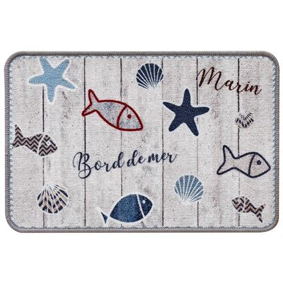 Tapis de cuisine bord de mer