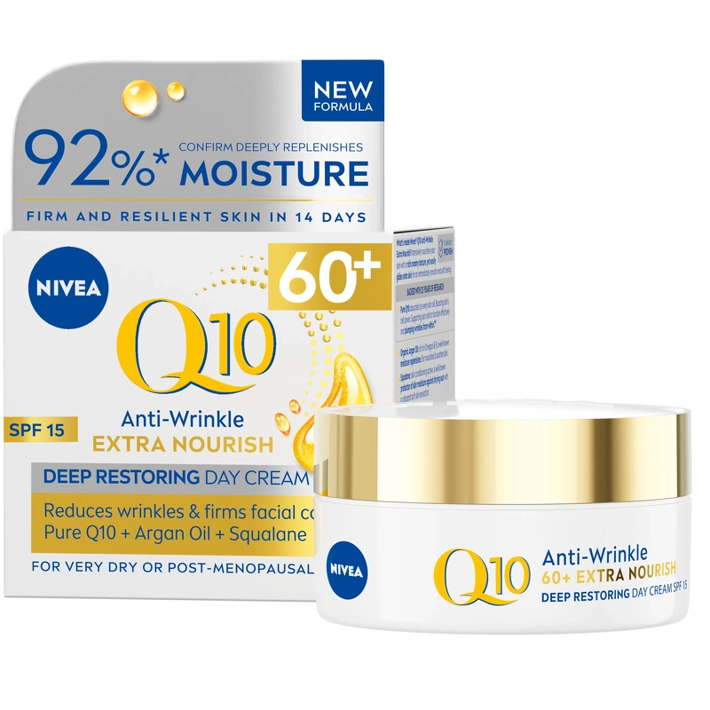 Nivea Q10 Extra Nourish Day Cream SPF 15 50 ml
