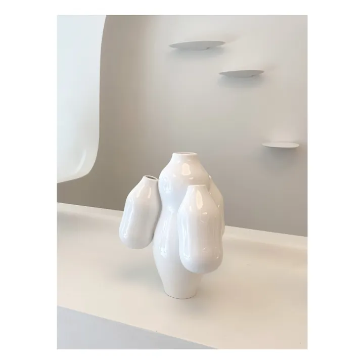 Moustache Vase Allpa Mini - Jean-Baptiste Fastrez | Blanc