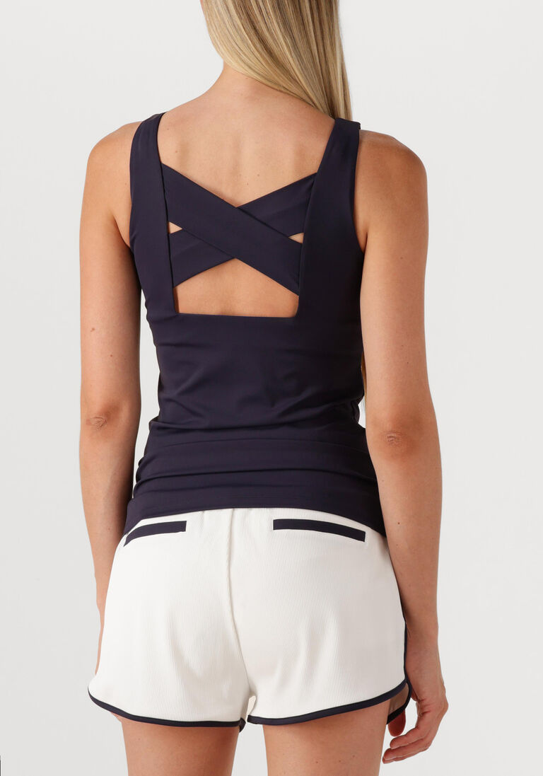 blauwe house of gravity tops & t-shirts cross tank top