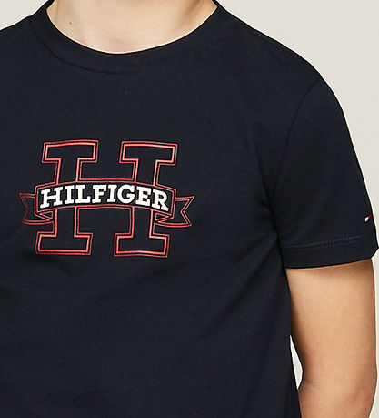 Tommy Hilfiger T-shirt - Print Regular - Desert Sky