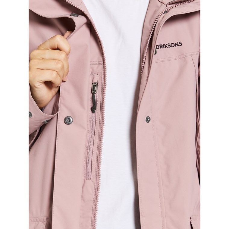 Didriksons Thelma Wns Parka 10 Oyster Lilac