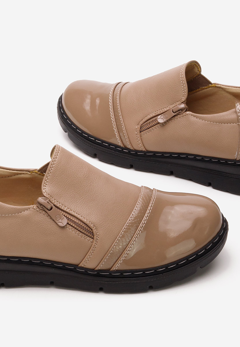 Chaussures casual femme kaki Evelena