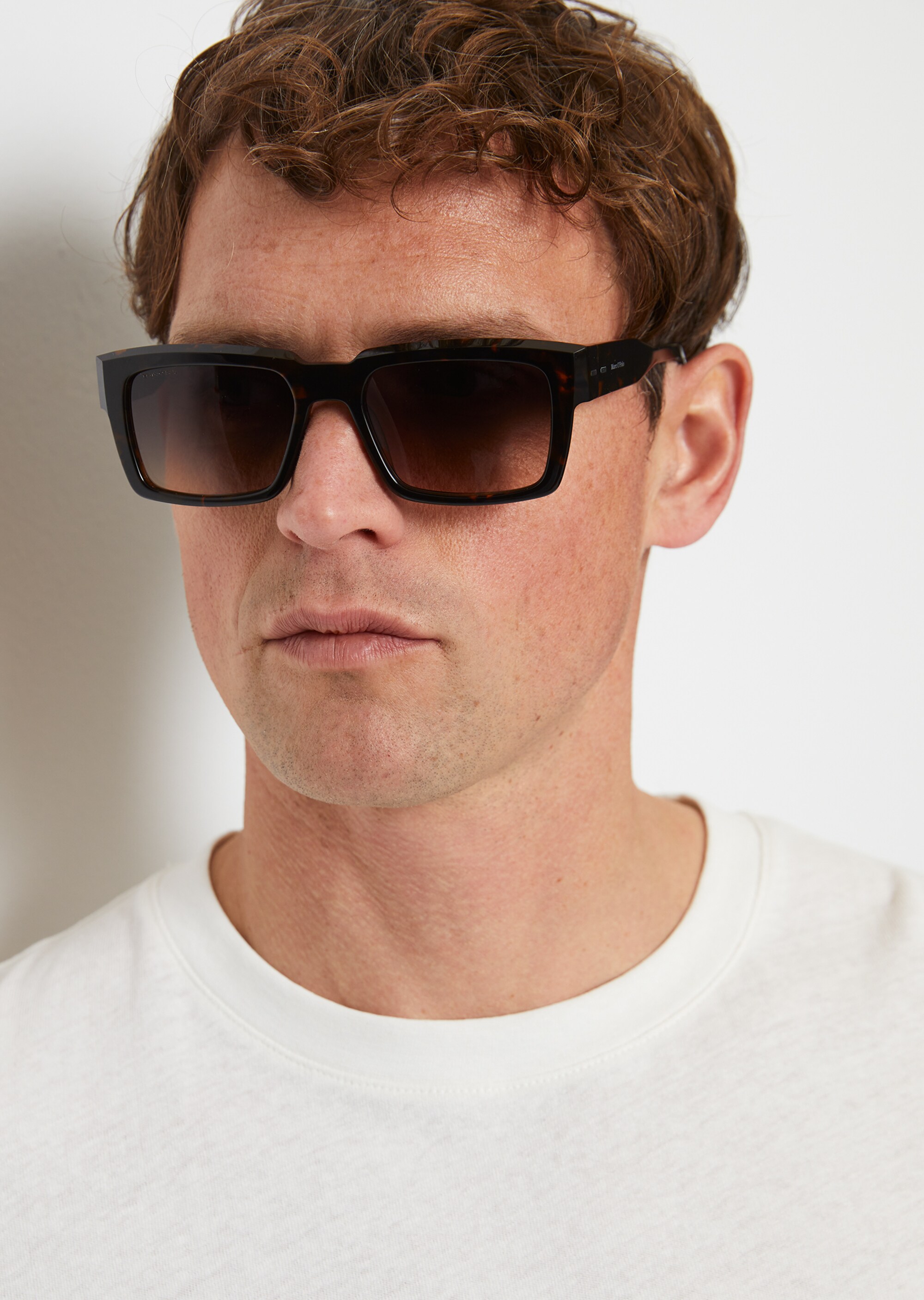 Unisex-Sonnenbrille aus leichtem Bio-Acetat