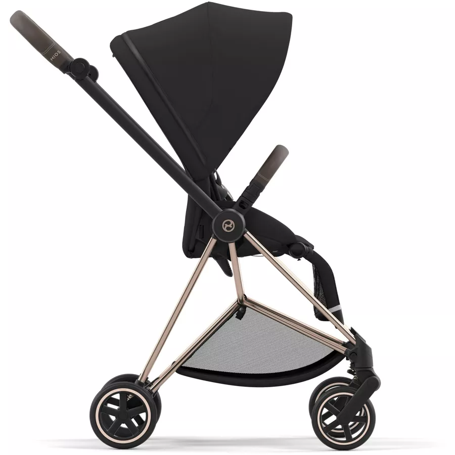 cybex PLATINUM Kombikinderwagen New Mios Rosegold Sepia Black
