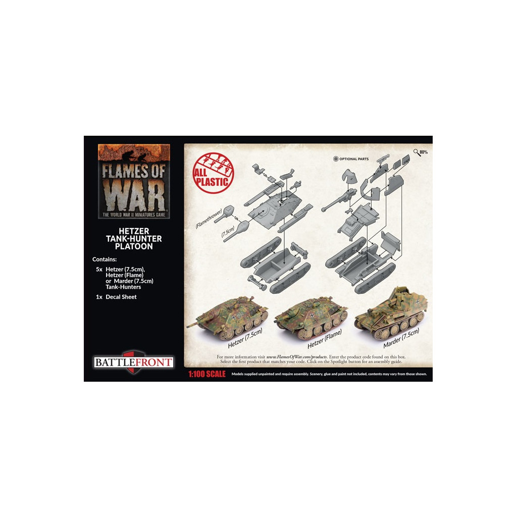 Flames of War - Hetzer Tank-Hunter Platoon