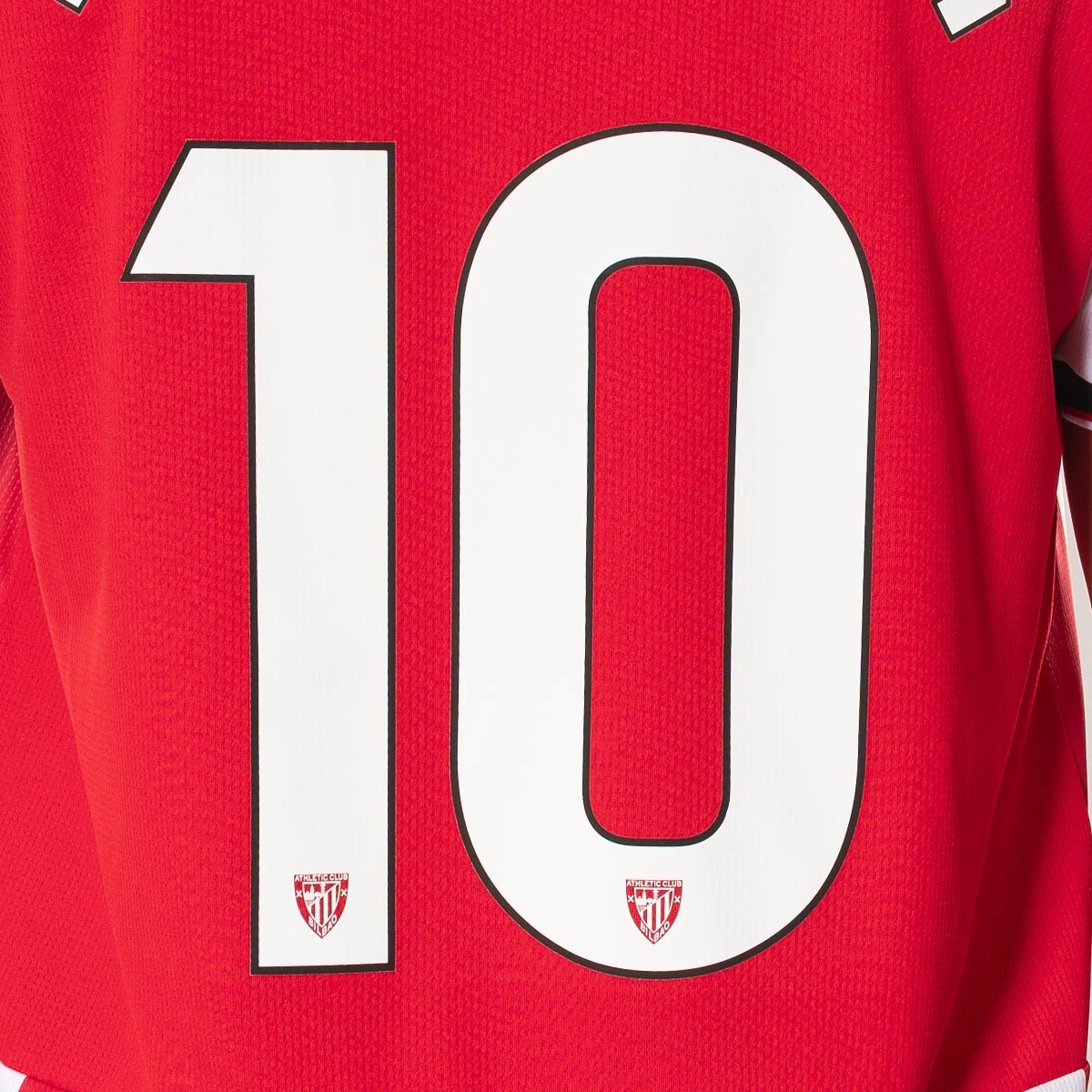 Camisola Castore Nico Williams Jr. Athletic Club Bilbao Primeiro Equipamento 2025-2026