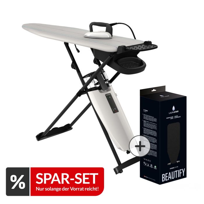 LauraStar Bügelsystem Smart I White + Bezug X-Tremecover