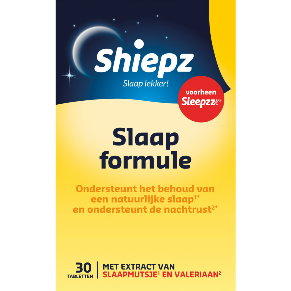 Shiepz Slaap Formule 30 tabletten