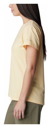 T-Shirt Technique Femme Columbia Sun Trek Beige