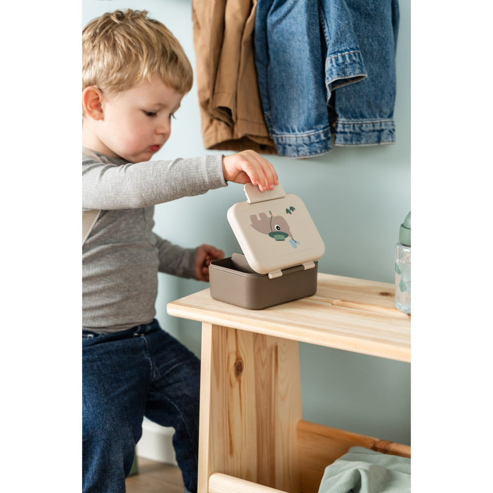 Køb DonebyDeer Sand Tiny Trails Tiny Madkasse Med Snack Picks