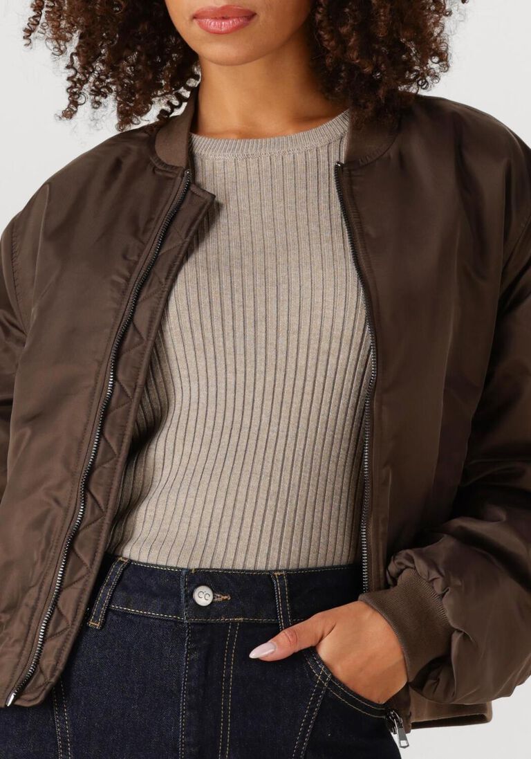 bruine co'couture jack libby bomber jacket