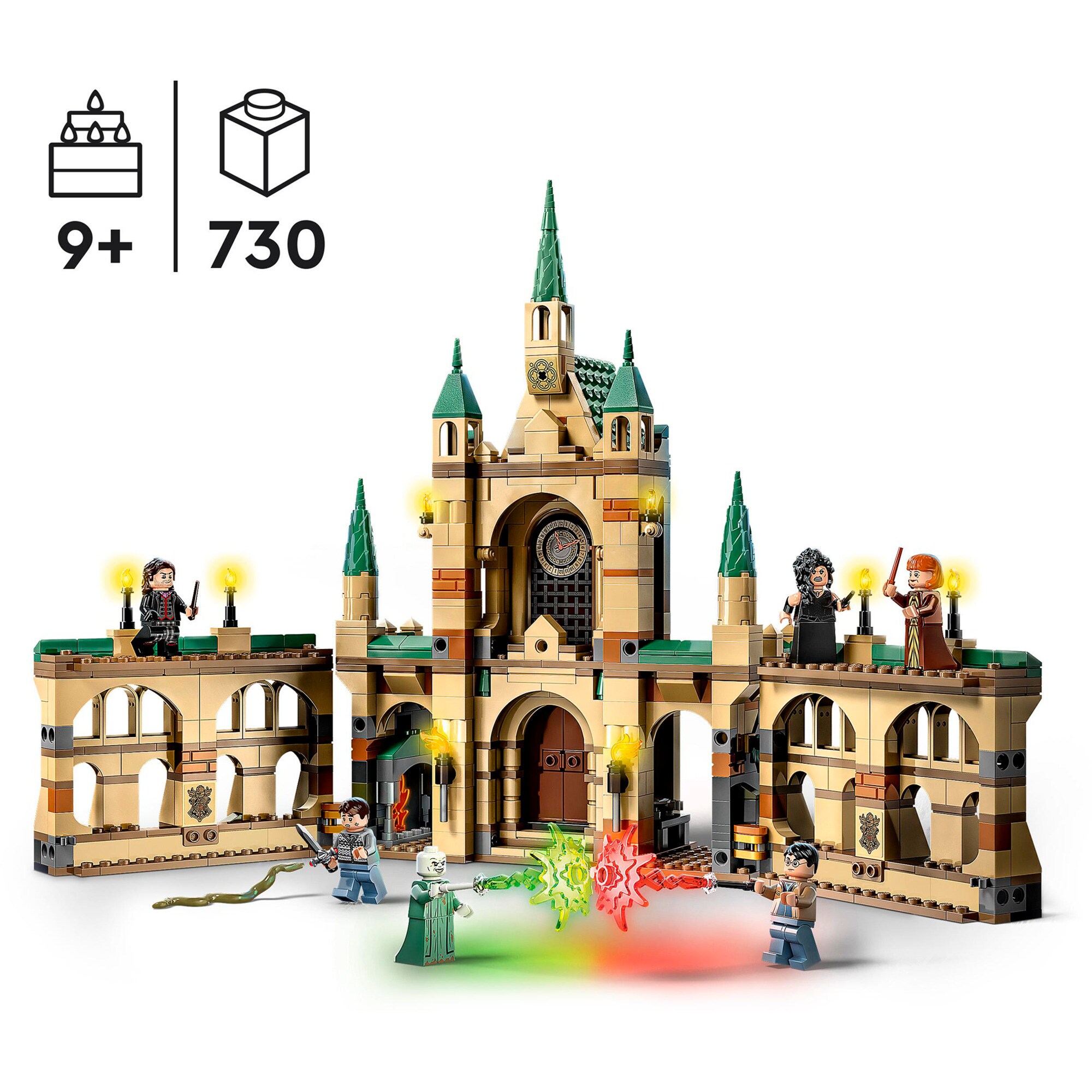LEGO Konstruktionsspielzeug Harry Potter Der Kampf um Hogwarts