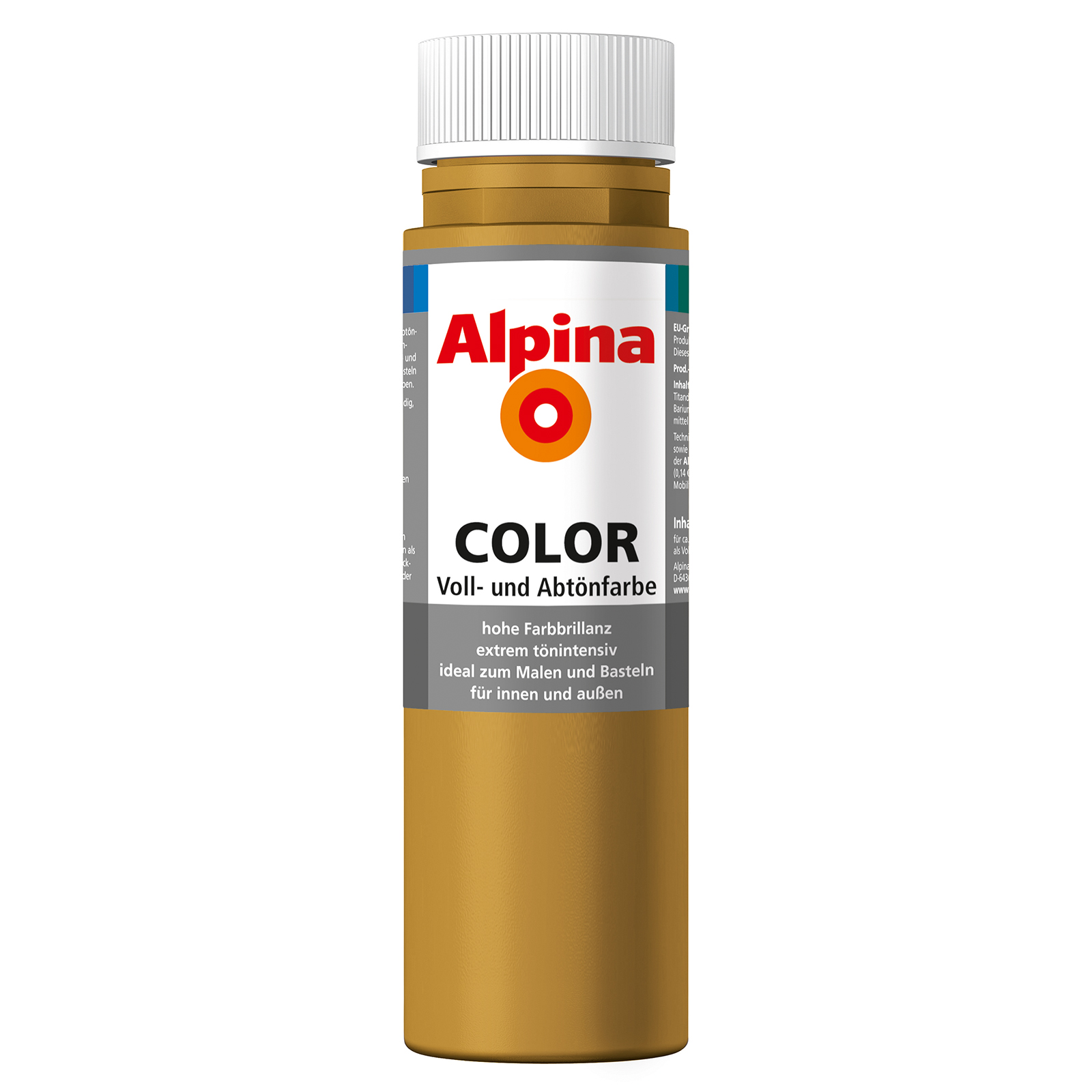 Alpina Voll- und Abtönfarbe COLOR - saharabraun - 250 ml