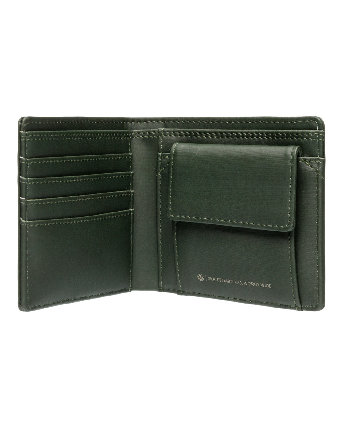 Element Icon Strap Wallet Flint Black