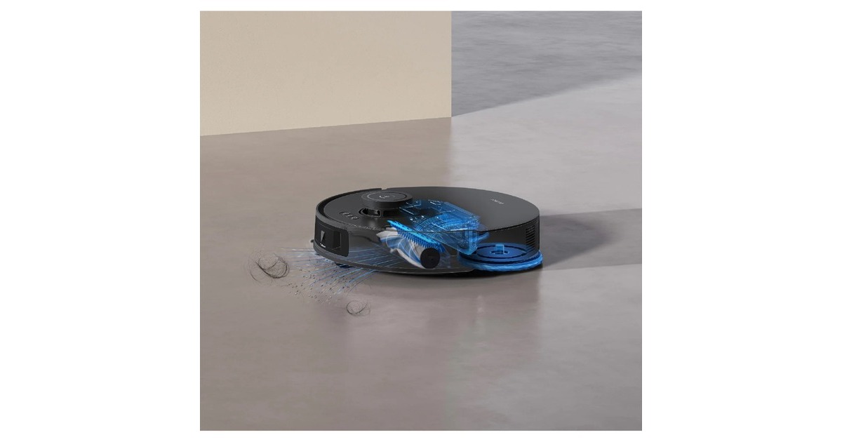ECOVACSDeebot T30S combo complete black robotstofzuiger  (Zwart)
