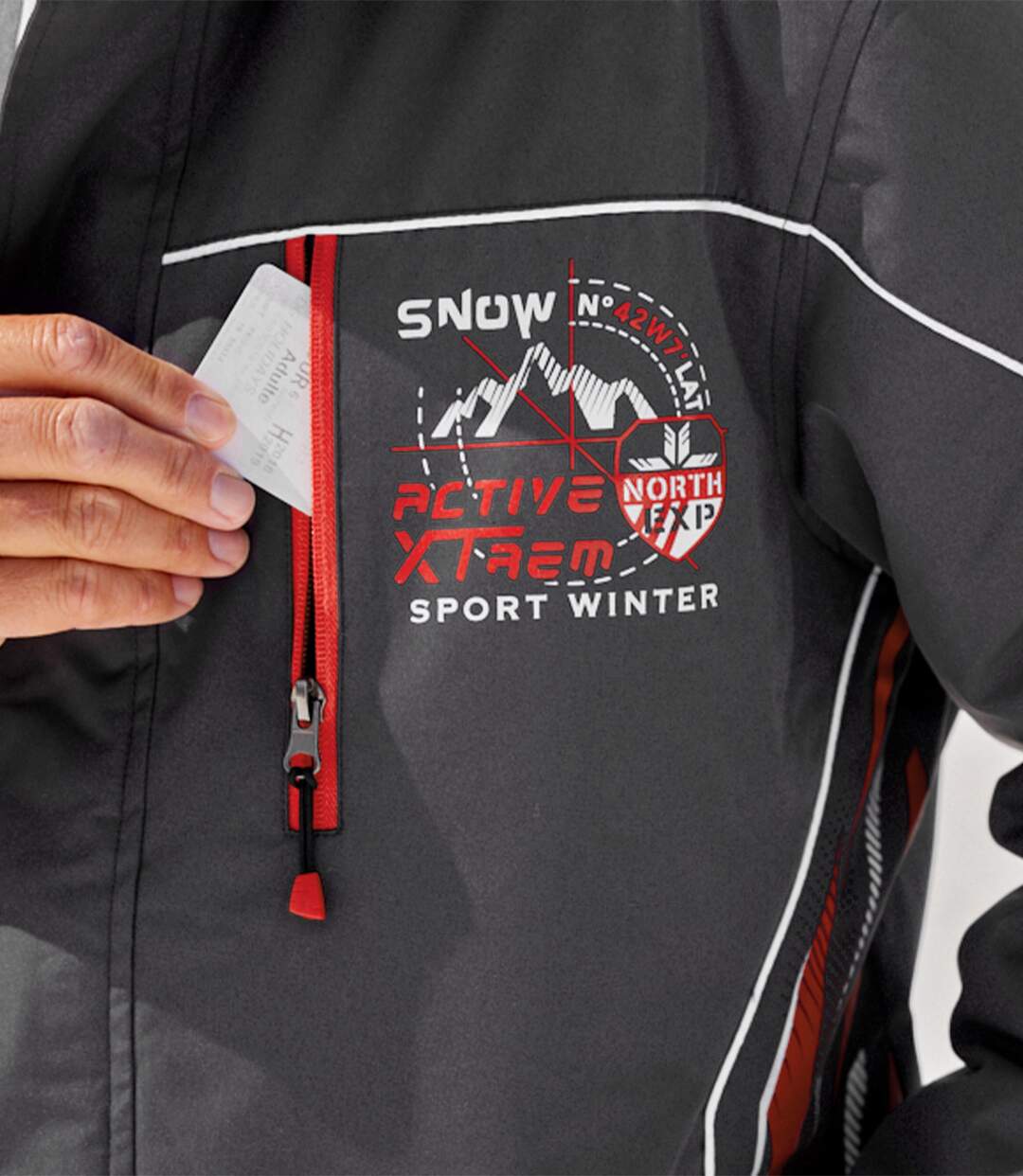 Parka Ski à Capuche Winter Sport