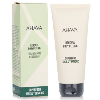 Ahava Superfood Peeling Corporal Renovador de Couve e Cúrcuma 200ml/6.8oz