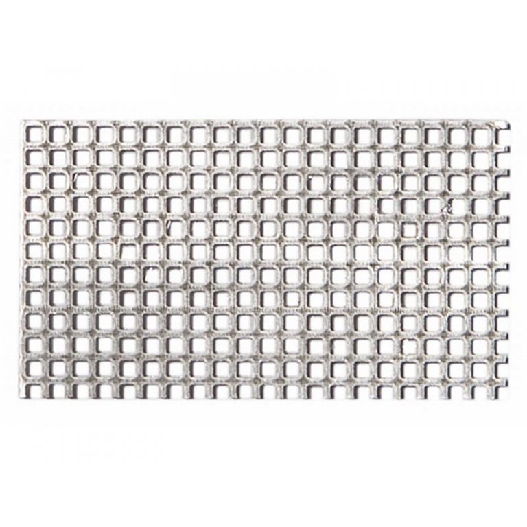 Aluminium Feinlochblech, Quadratloch