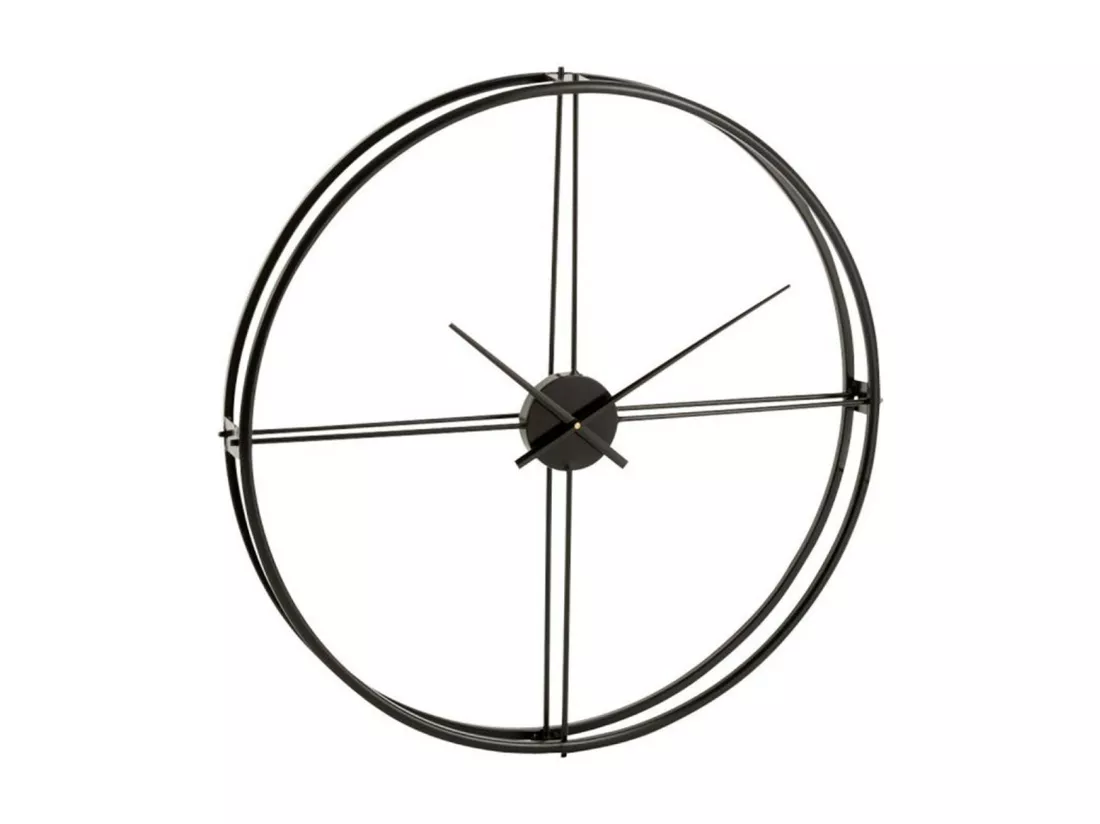 Horloge Murale Déco en Métal 