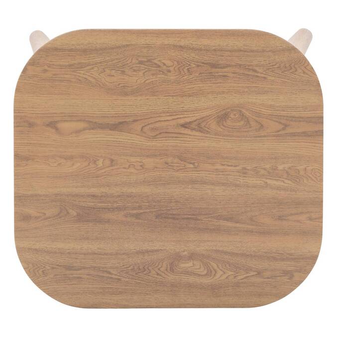 Table basse de jardin rectangulaire MANISSA Effet bois