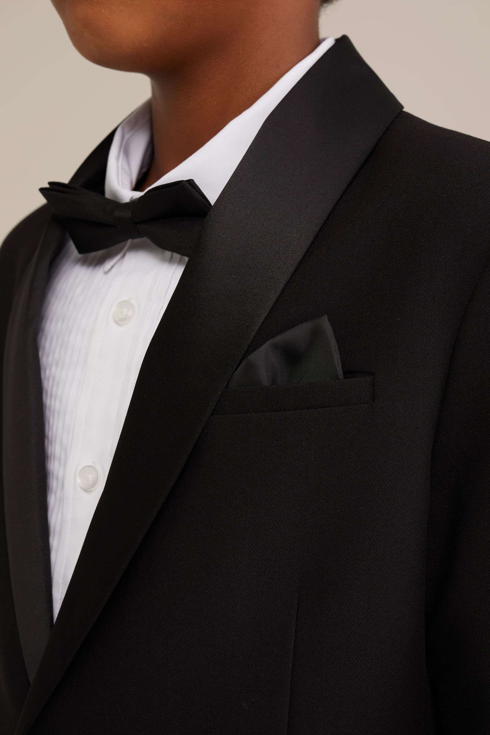 Jongens smoking blazer WE Fashion Zwart